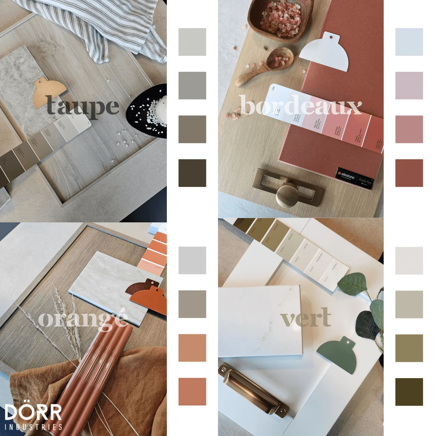 Infographie sur l'harmonisation des couleurs.